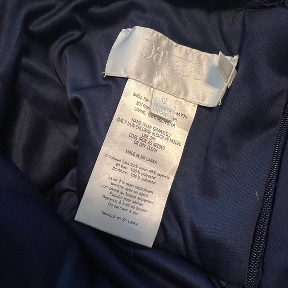 One shoulder corded lace dress - Picture 3 of 4